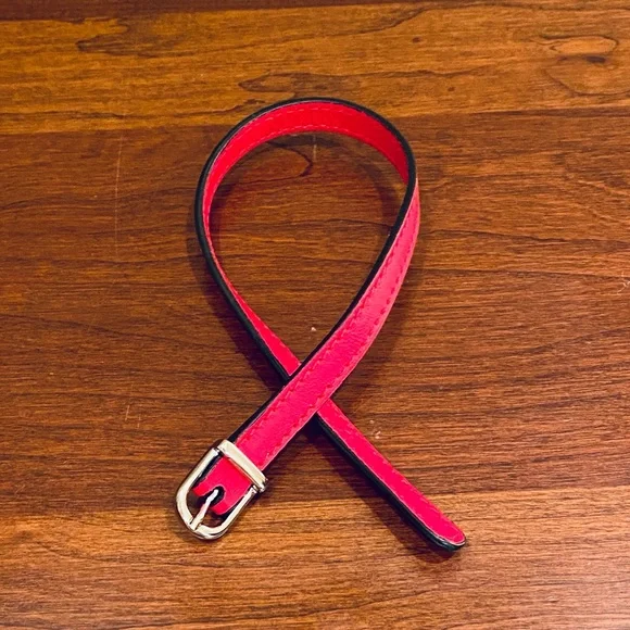 🌟10xHP🌟VTG 2000 NWOT Laurent Effel Red Kid Leather Satchel & Dog Collar Italy - Picture 15 of 15